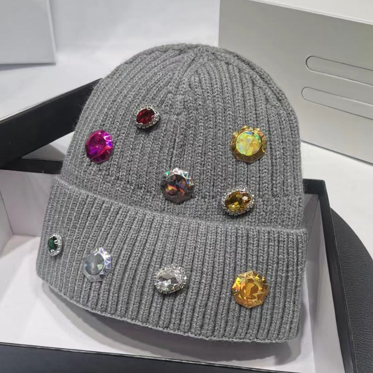 TheCapSpot - Rhinestone Stocking Cap