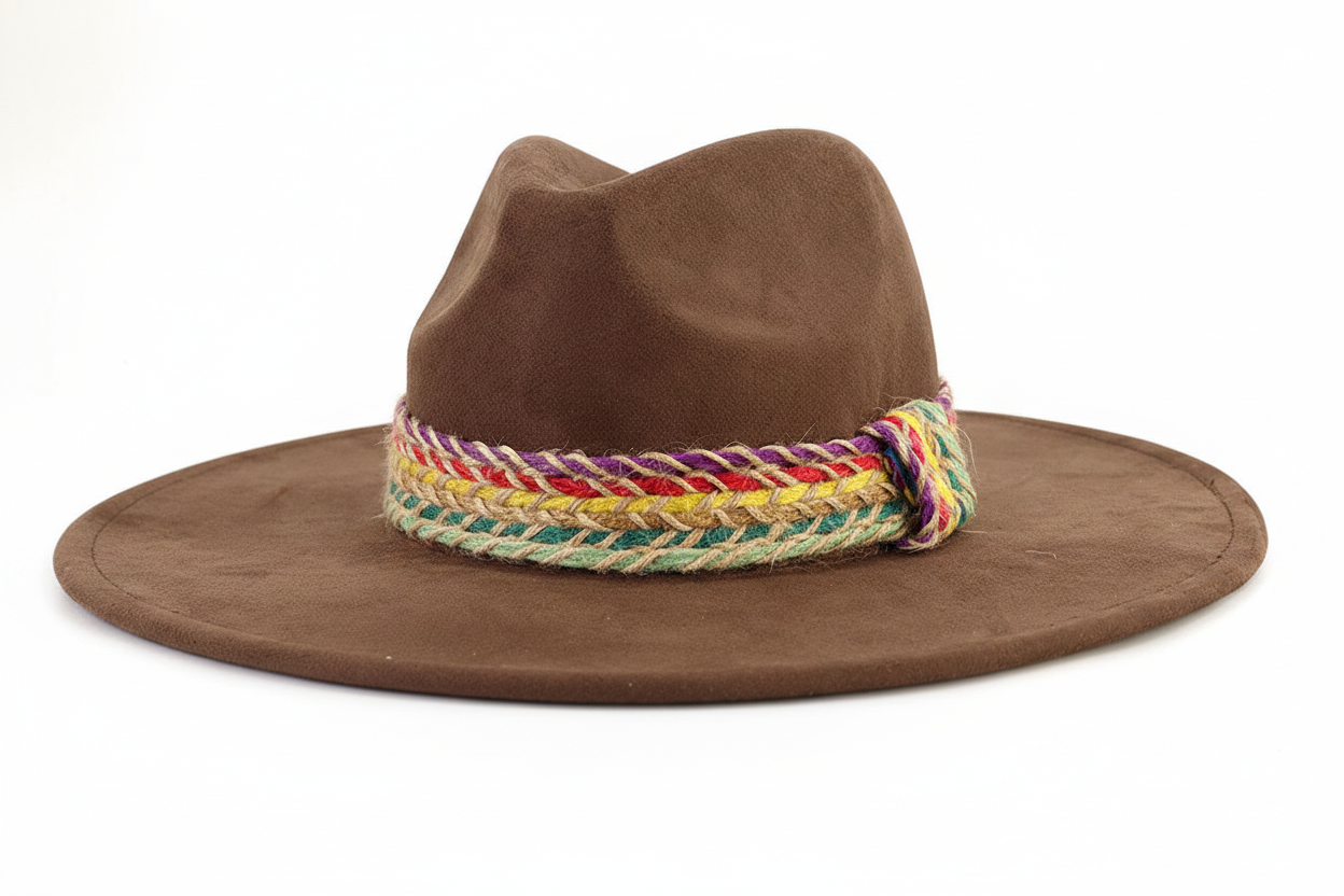 Terrance Wool Fedora Hat with Band