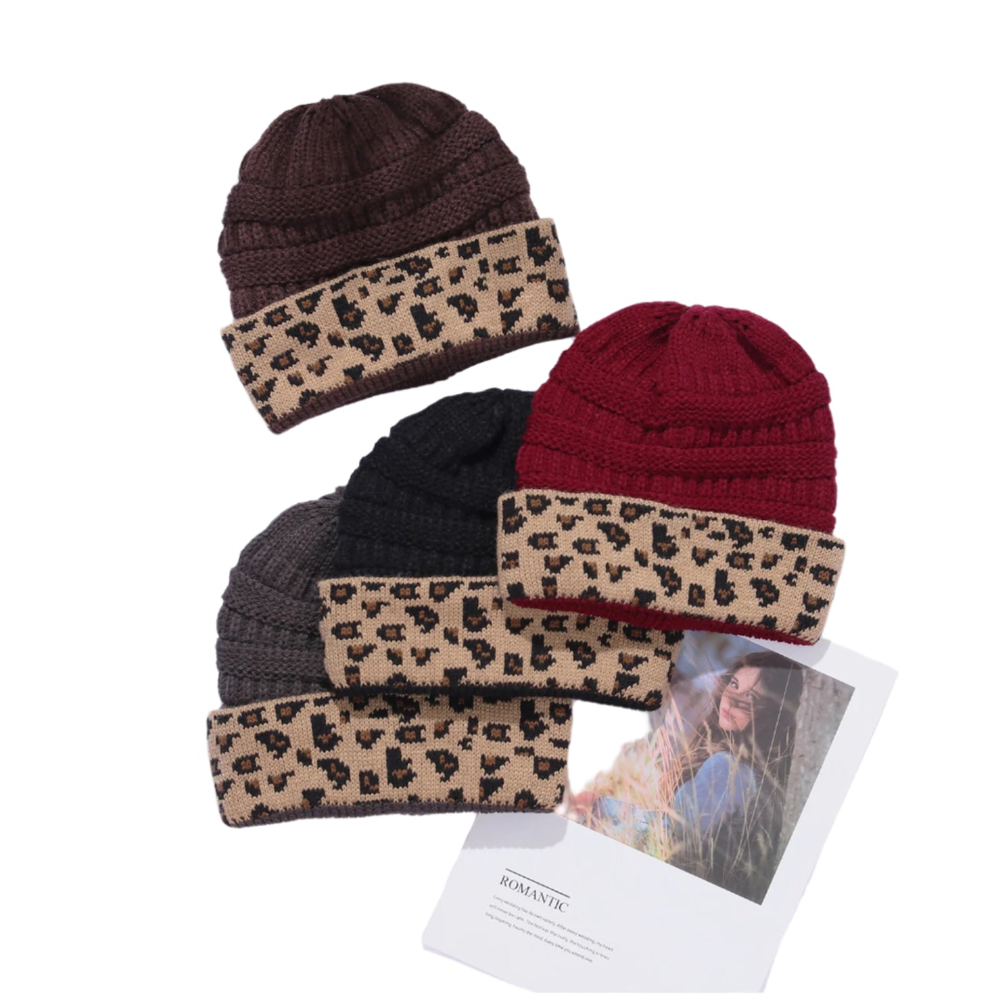 TheCapSpot - Leopard Print Stocking Cap