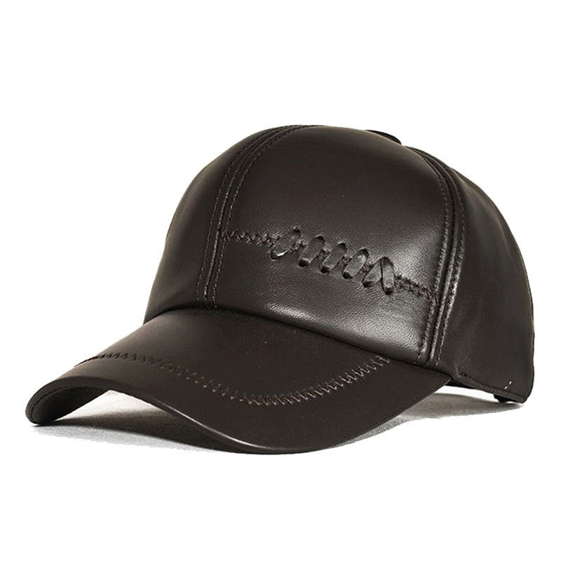 TheCapSpot - Crocodile Pattern Leather Cap
