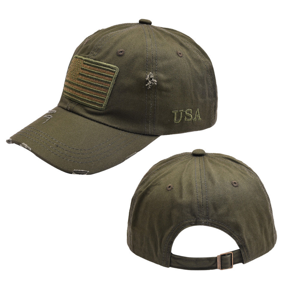 TheCapSpot - USA Flag Baseball Cap