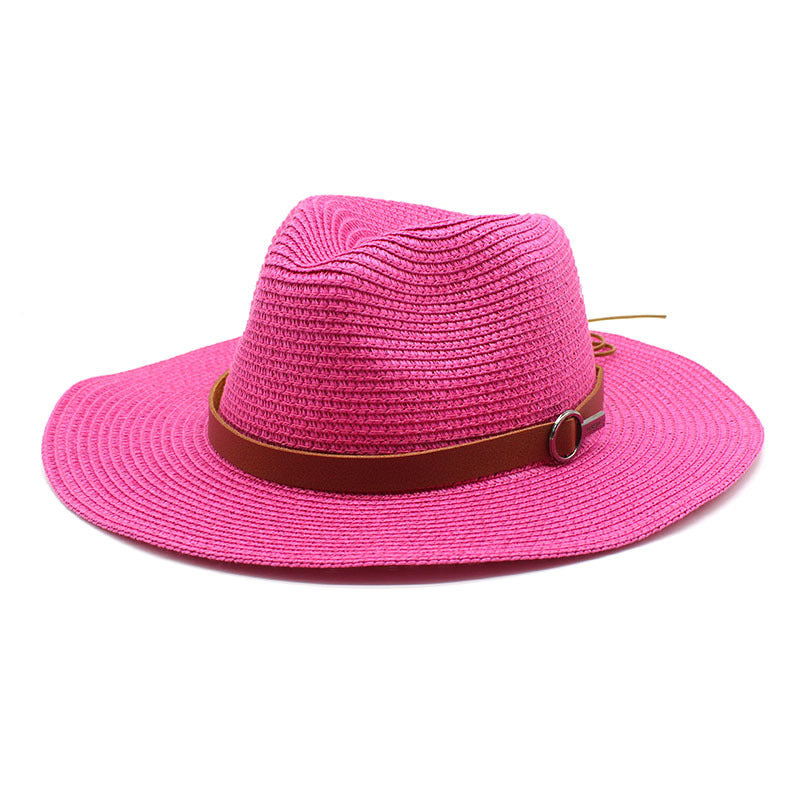 Sun Protection Travel Vacation Beach Woven Denim Top Hat