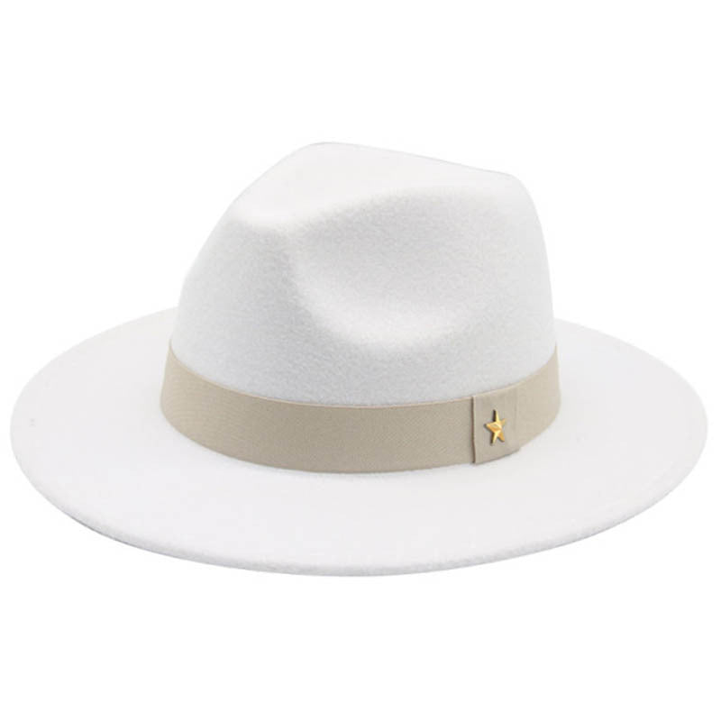 TheCapSpot - Bold Solid Color Fedora Hat