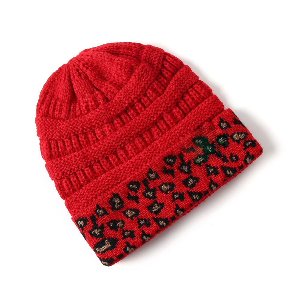 TheCapSpot - Tarver Leopard Print Stocking Cap