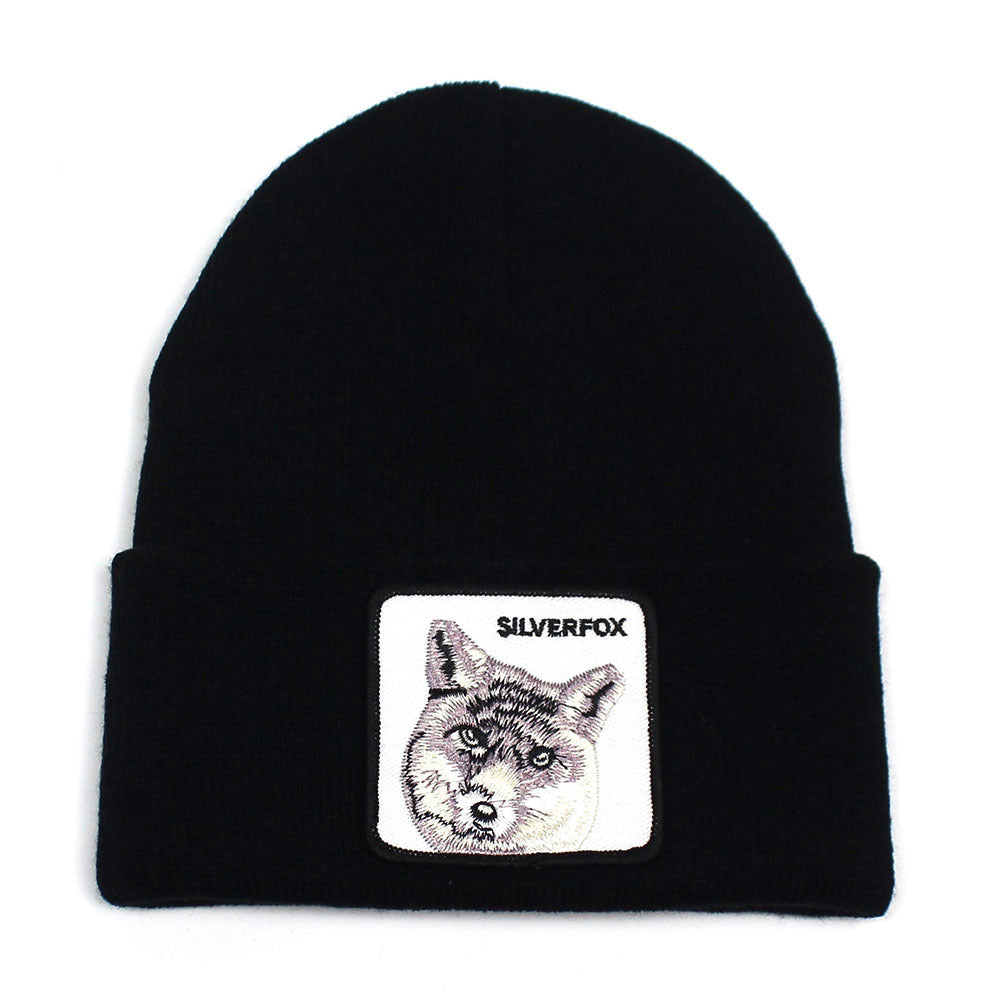 TheCapSpot - Black Knitted Hat Outdoor Curling Warm