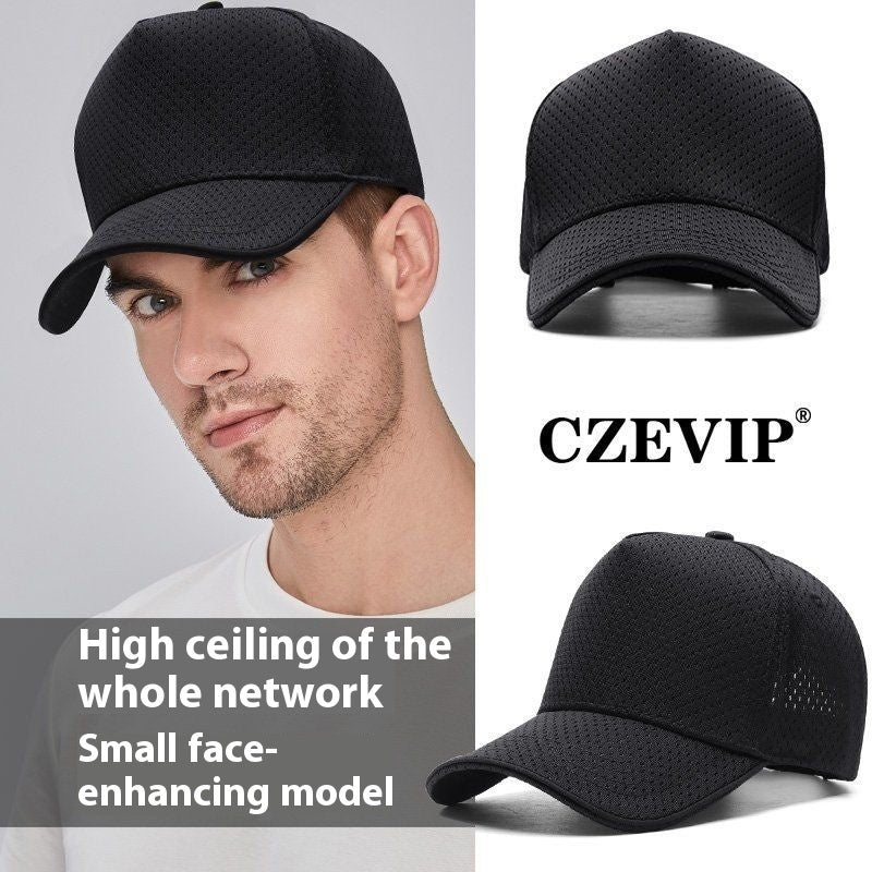 TheCapSpot - Full Mesh High Crown Baseball Cap