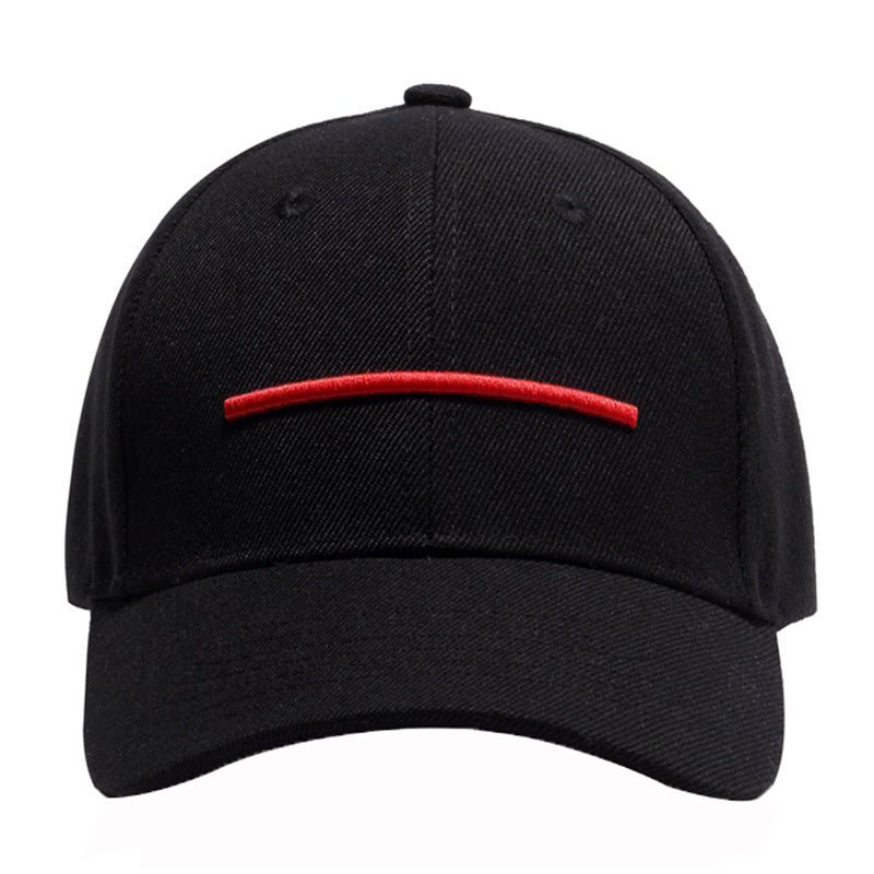TheCapSpot - Black and Red Cap