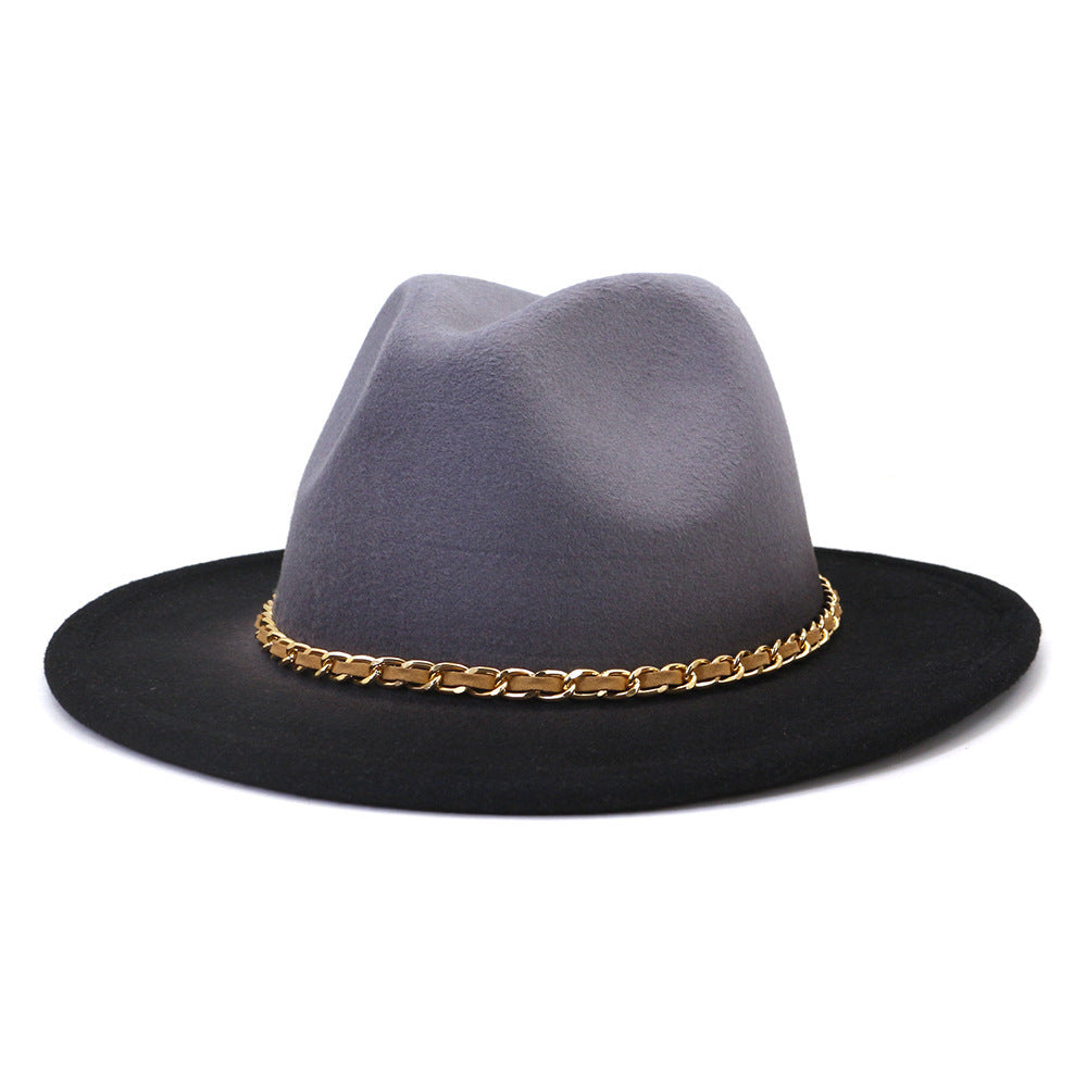 TheCapSpot -Painted Woolen Fedora