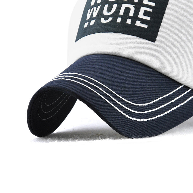 TheCapSpot - Letter Net Cap Baseball Cap