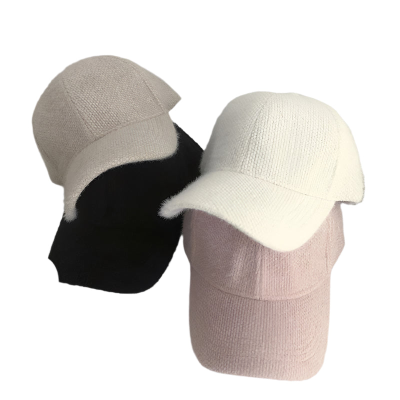 TheCapSpot - Rabbit Fur Baseball Cap