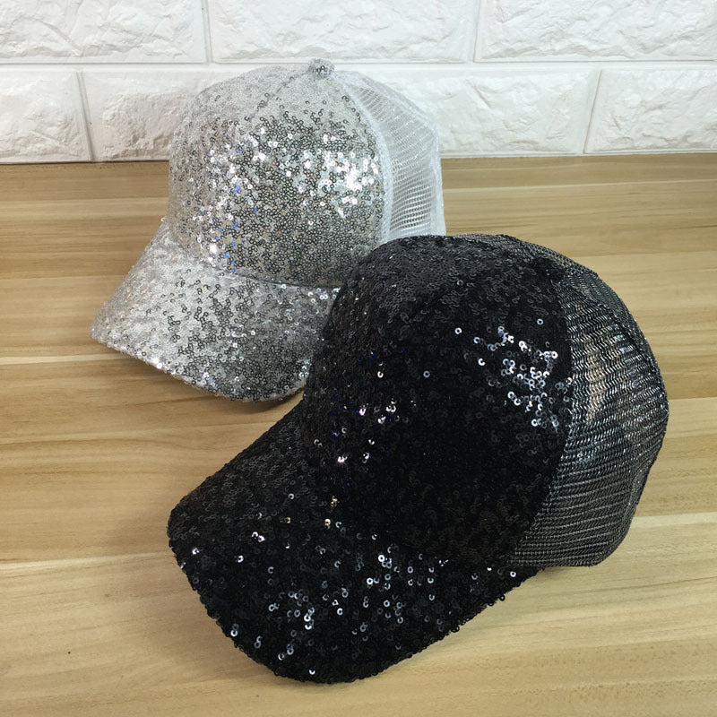 TheCapSpot Sequined Baseball Cap