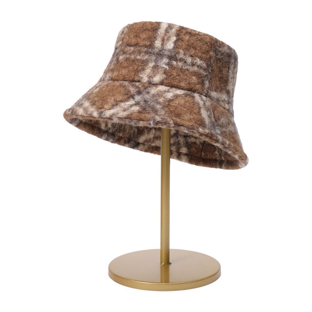 TheCapSpot - Tie Dyed Plaid Bucket Hat