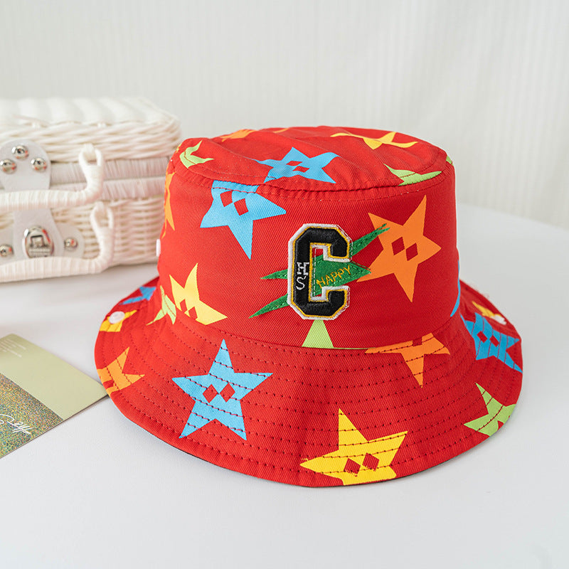 Bucket Hat Baby Spring And Autumn Thin Summer Child Sun-proof Sun Protection Sun Hat