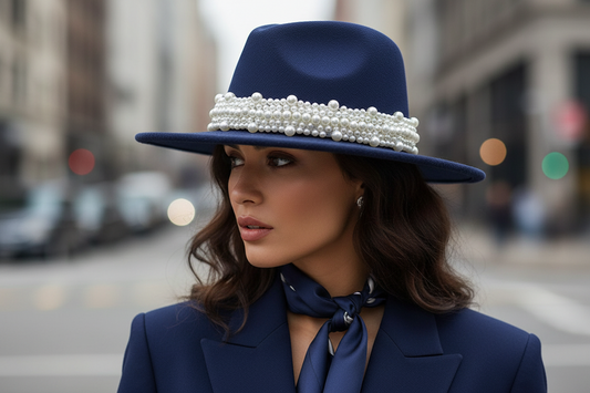 Torres Hemp Fedora Hat with Strap, UV Protection