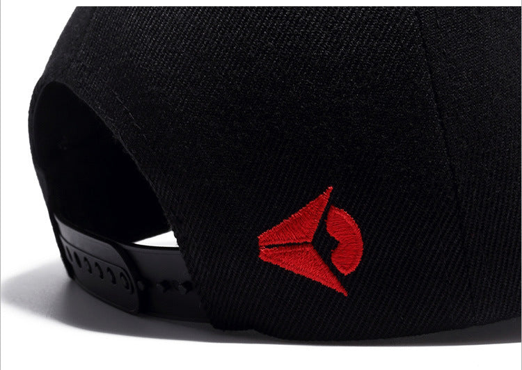 TheCapSpot - Black and Red Cap