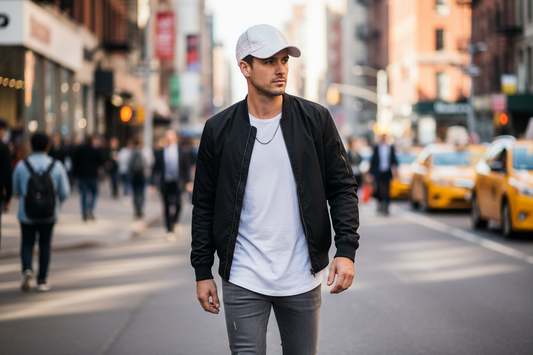 A ladies' baseball cap with a curved brim featuring a color-changing letter pattern.