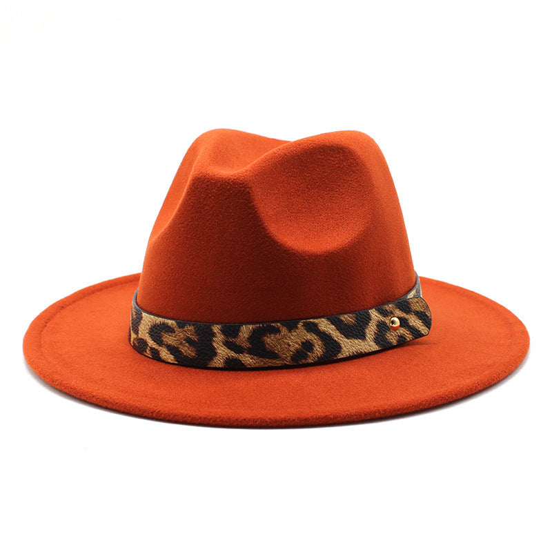 TheCapSpot - Leopard Print Big Brim Hat