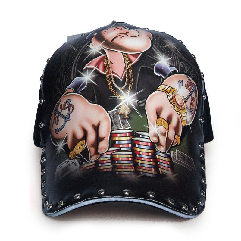 TheCapSpot - Hard Top Peak Cap