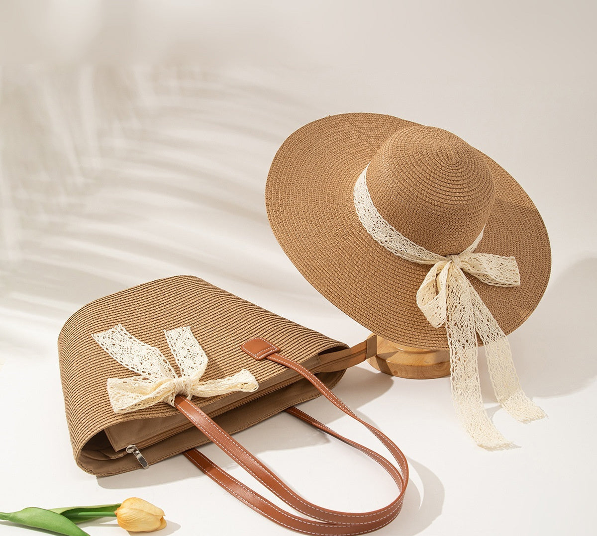 TheCapSpot - Tan Straw Hat