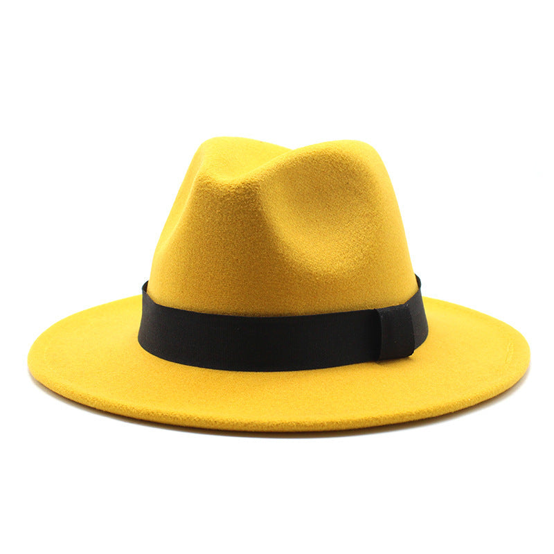TheCapspot - Flat Brim Fedora Hat