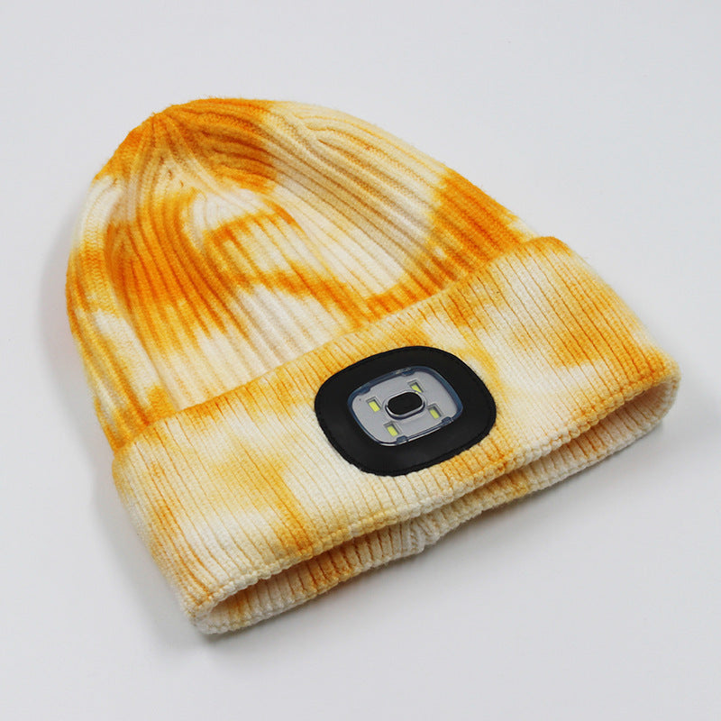 TheCapSpot - LED Upgraded Double-sided USB Rechargeable Wool Luminous Hat