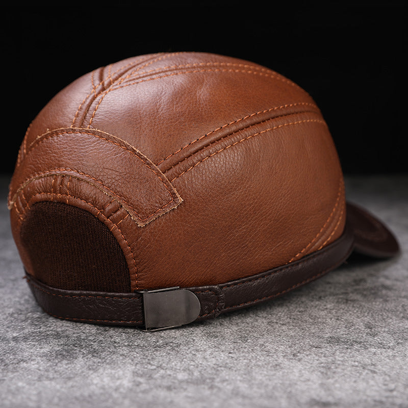 TheCapSpot - Allegra Leather Cap