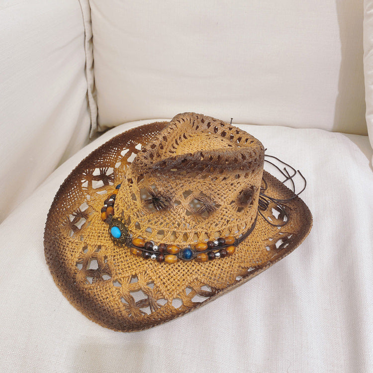 TheCapspot - Outdoor Beach Cowboy Straw Hat