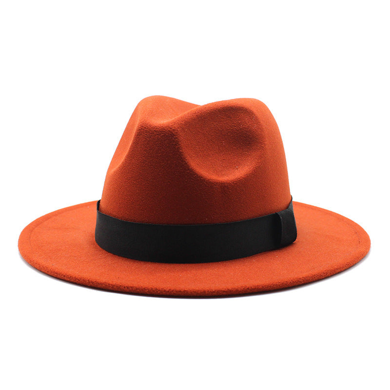 TheCapspot - Flat Brim Fedora Hat