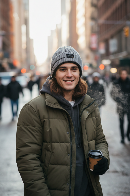 Akron Knit Beanie – Windproof Ear Protection