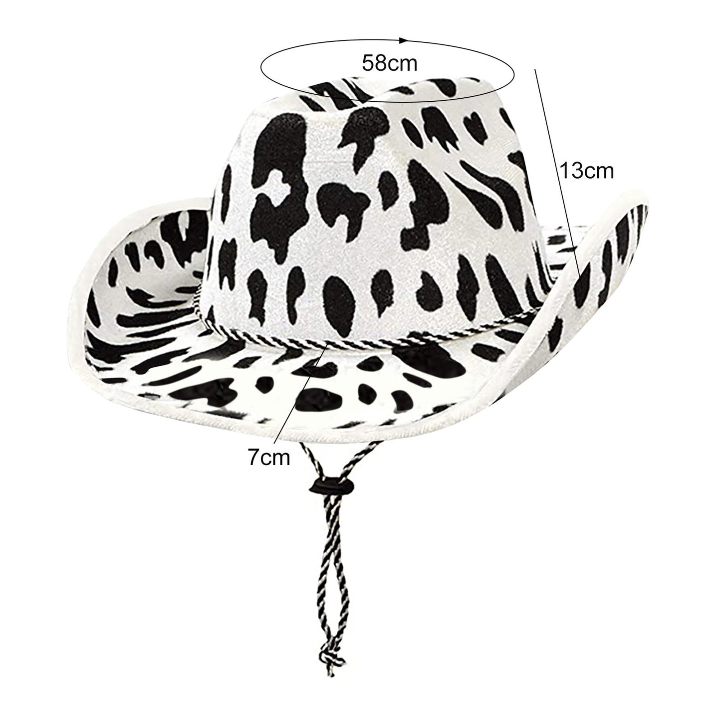 TheCapspot - Milk Print Cowboy Hat
