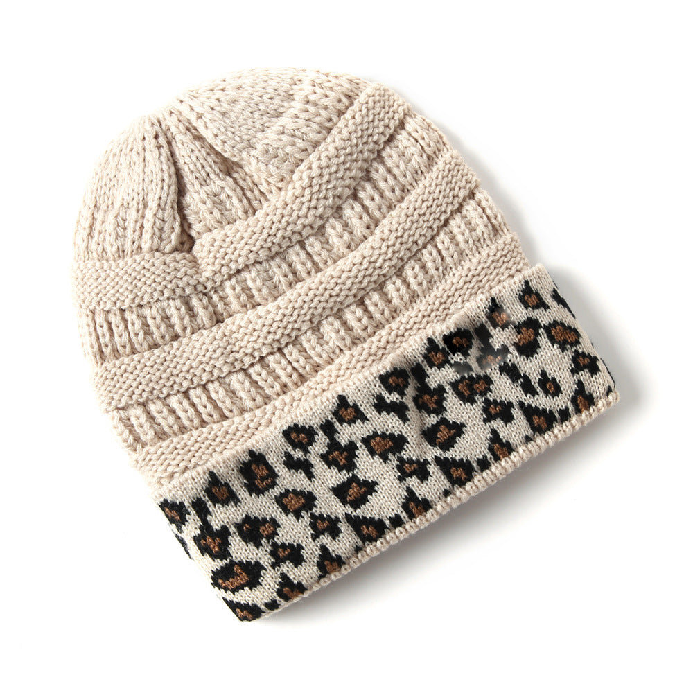 TheCapSpot - Tarver Leopard Print Stocking Cap