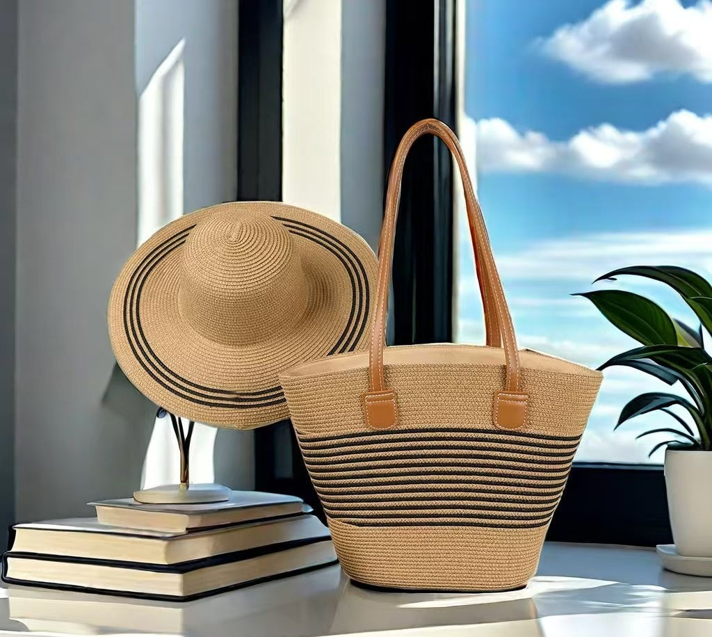 TheCapSpot - Tan Straw Hat