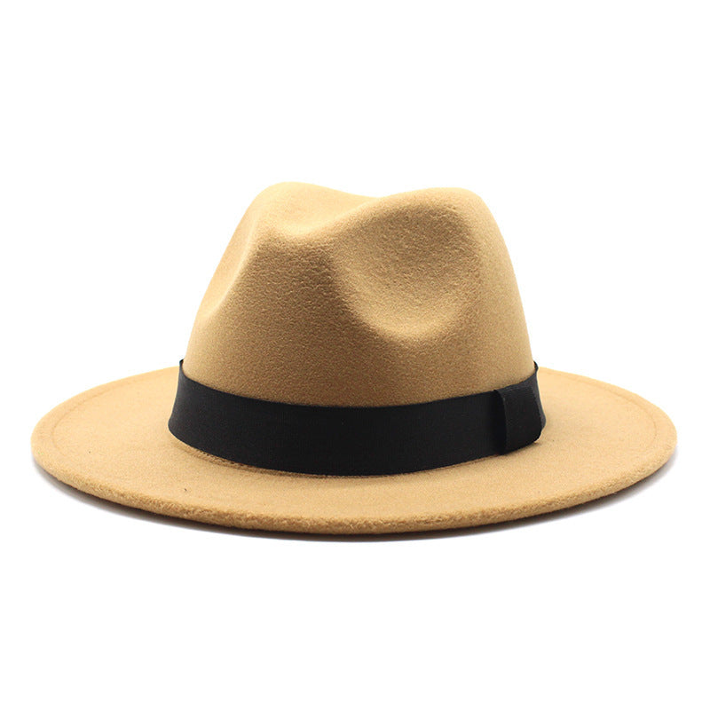TheCapspot - Flat Brim Fedora Hat