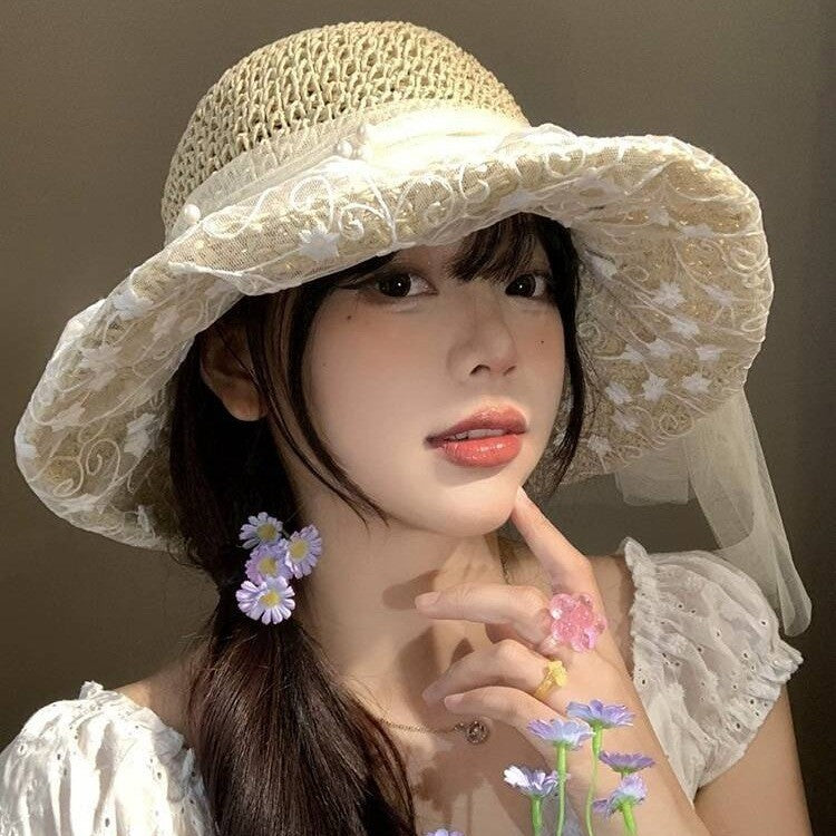 TheCapSpot - Woven Straw Bucket Hat