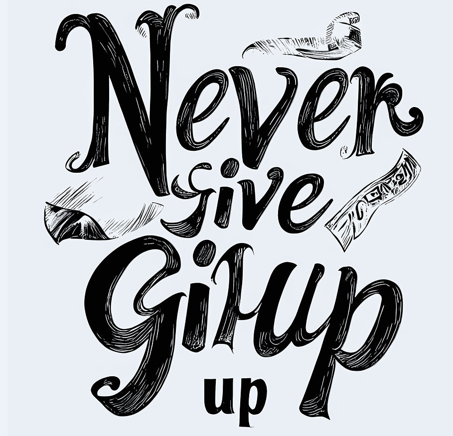 TheCapSpot - Never Give Up Hat