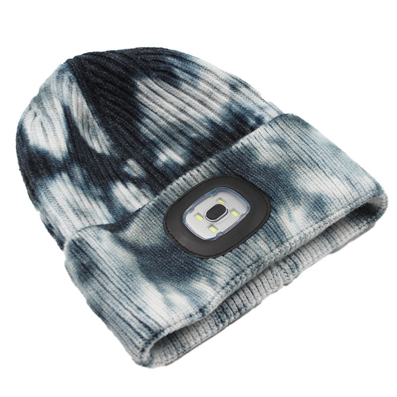 TheCapSpot - LED Upgraded Double-sided USB Rechargeable Wool Luminous Hat