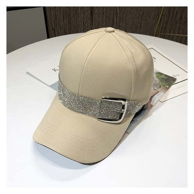 TheCapSpot - Rhinestone Belt Hat
