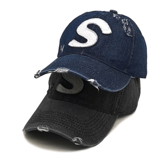 Ellington Denim Baseball Cap – Cotton Dome Crown