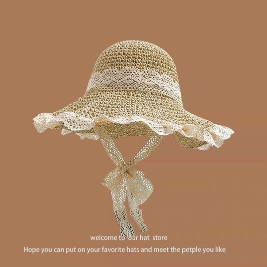 TheCapSpot - Woven Straw Bucket Hat
