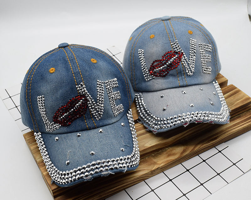 TheCapSpot - Diamond Denim Cap