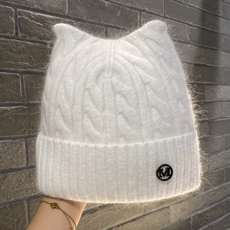 TheCapSpot - Cat-Ear Wool Stocking Cap