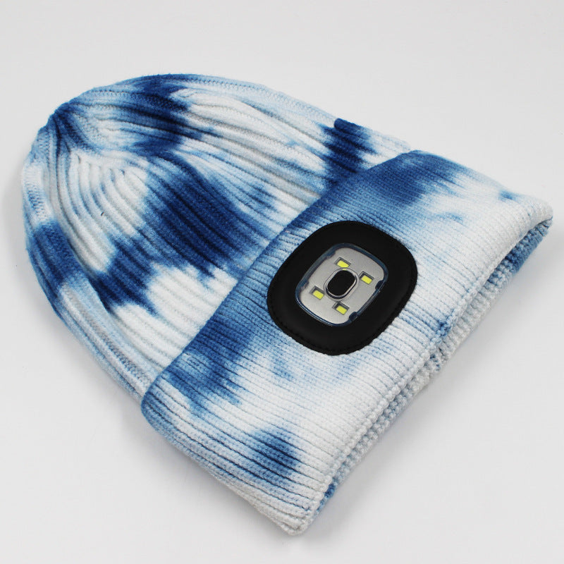 TheCapSpot - LED Upgraded Double-sided USB Rechargeable Wool Luminous Hat