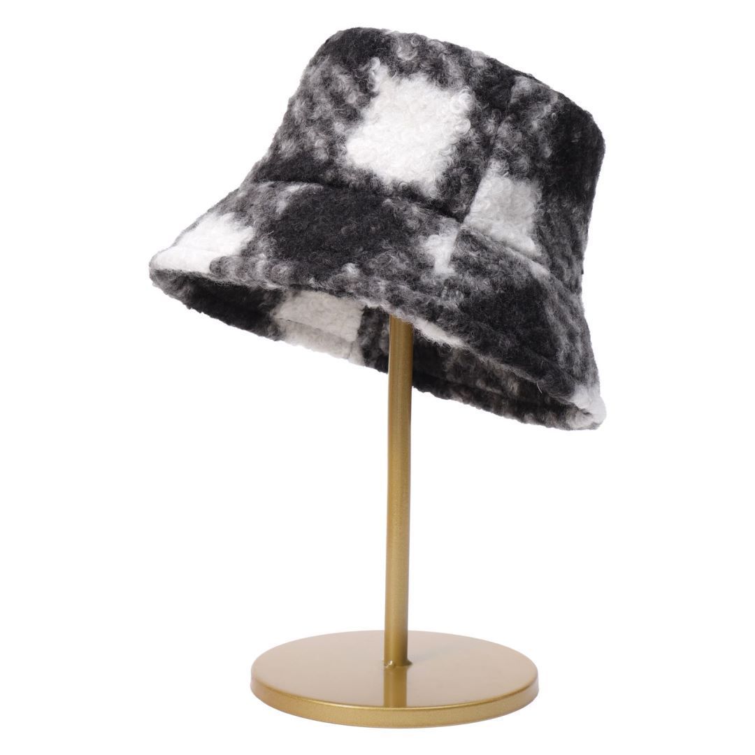 TheCapSpot - Tie Dyed Plaid Bucket Hat