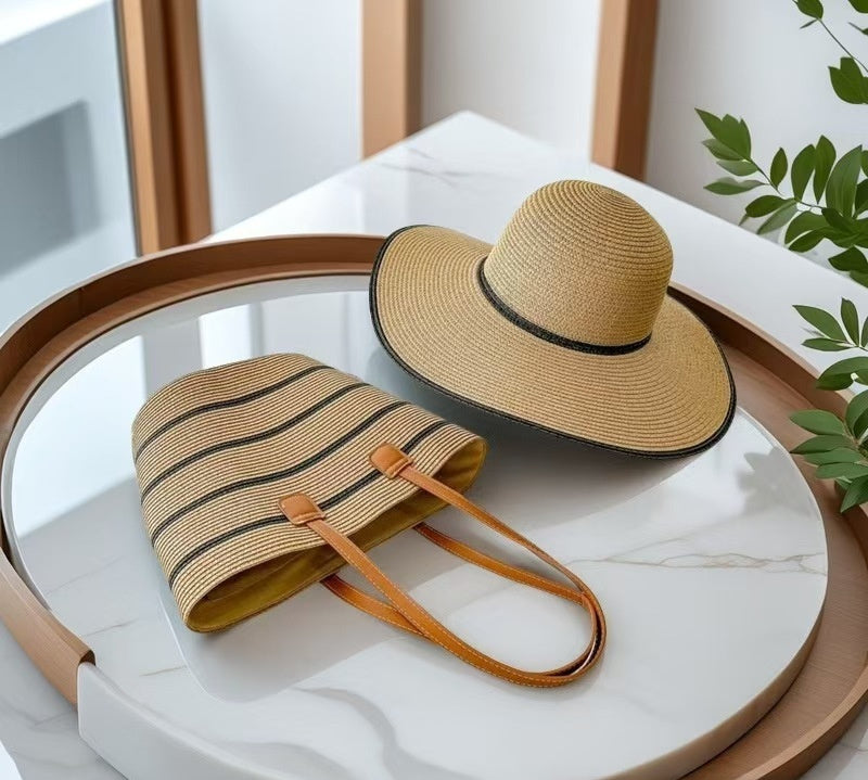 TheCapSpot - Tan Straw Hat