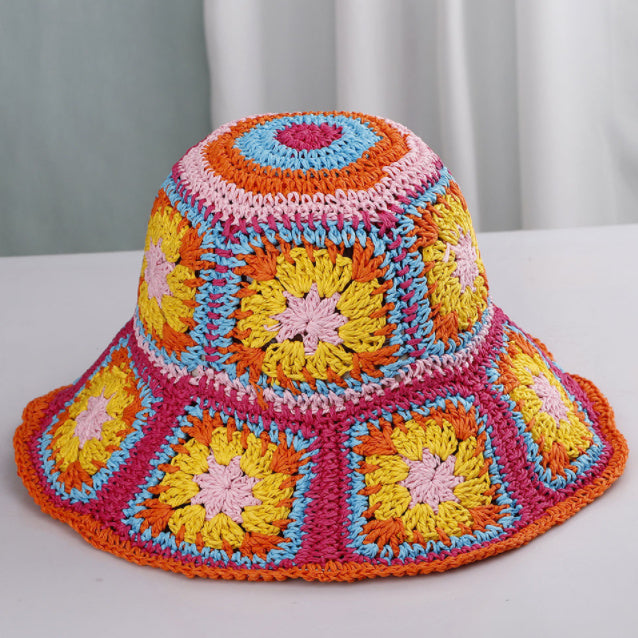 TheCapSpot - Woven Straw Bucket Hat