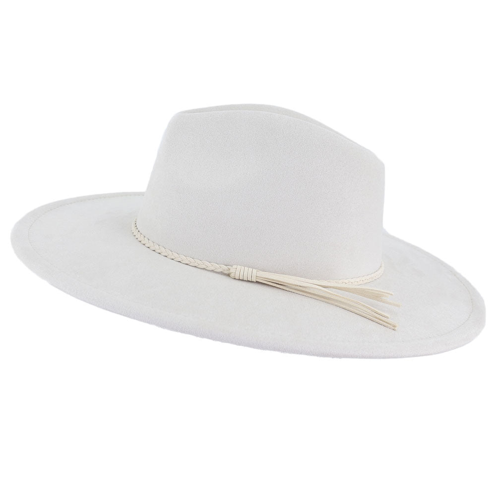 TheCapSpot - Broad Brimmed Suede Hat