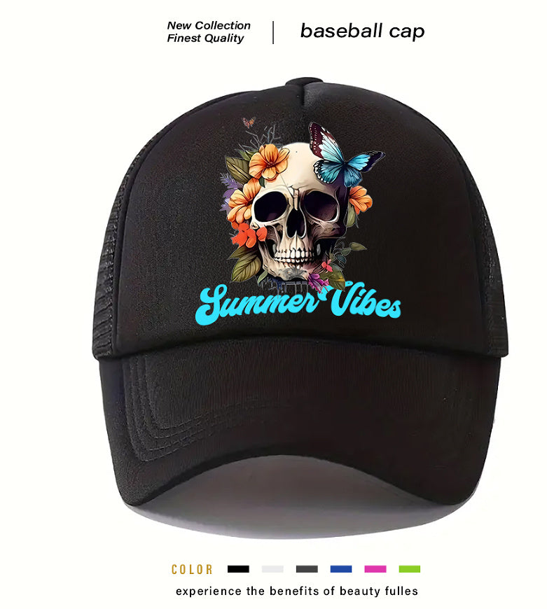 TheCapSpot - Skull Men's Casual Baseball Cap