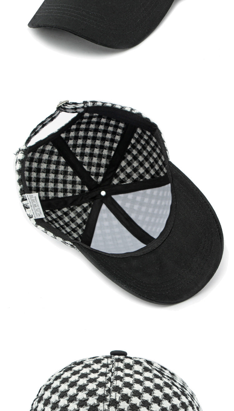 Women's Fashion Patchwork Retro Baseball Cap