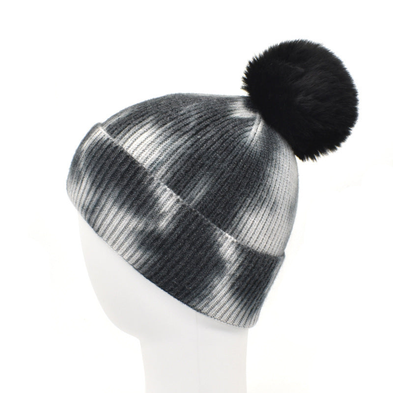 TheCapSpot - Fur Woolen Stocking Cap