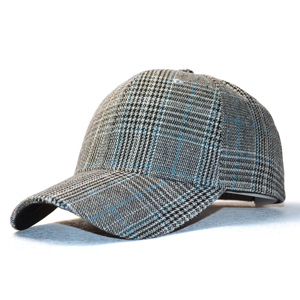 TheCapSpot - Plaid Knitted Cap